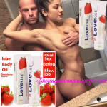 GEL BÔI TRƠN LOVE KISS HƯƠNG DÂU 100ML